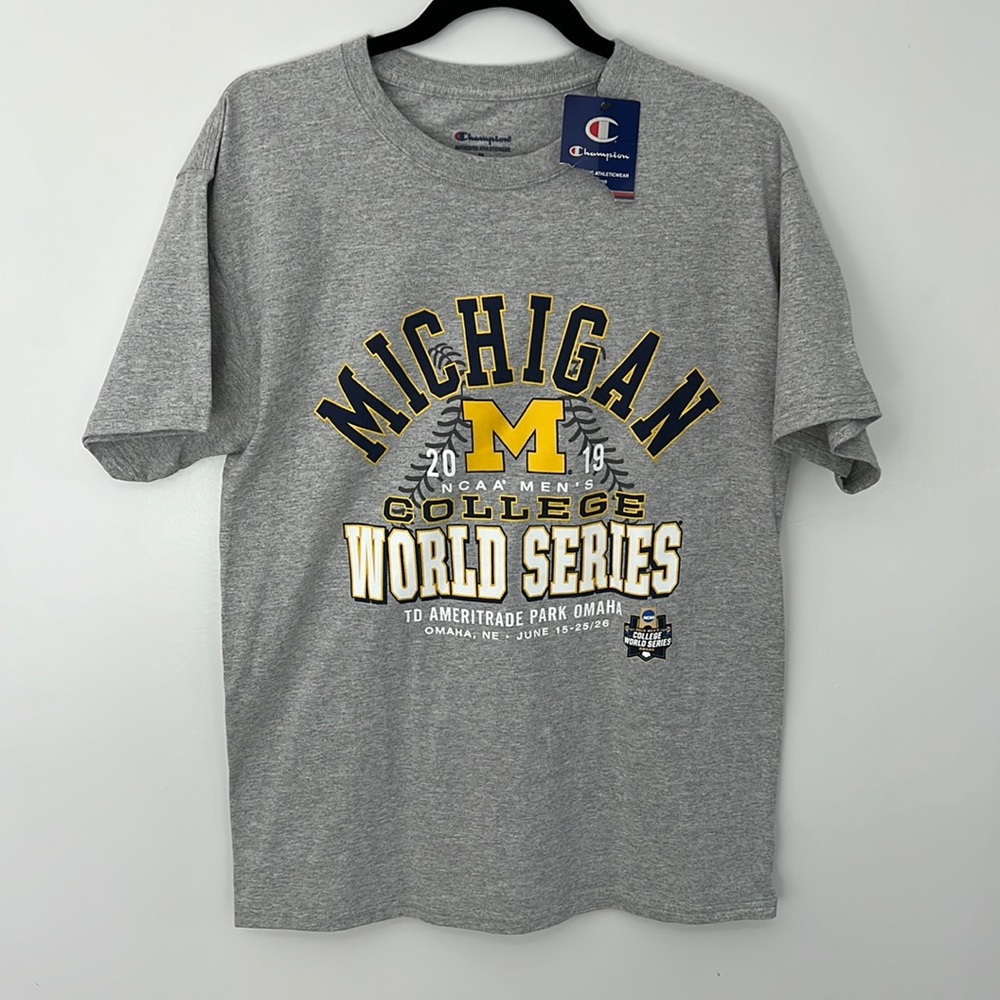 Michigan college World Series T shirt